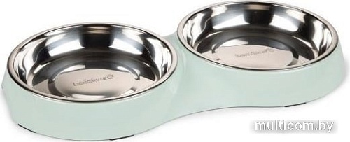 Двойная миска Beeztees Smickle 650672 (мята)