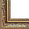 Фоторамка Белоснежка Melissa 2322-BB (коричневый/золото)