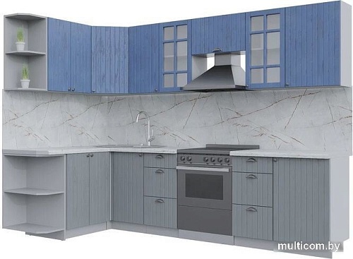 Интерлиния Берес 1.5x2.9 левая (дуб лазурный/дуб серый/серый каспий)