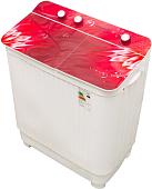 Активаторная стиральная машина Bravo WMM-60PG (бордовые цветы)