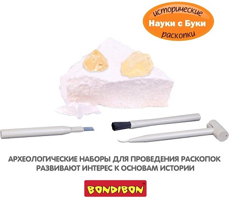 Набор для опытов Bondibon Исторические раскопки. Найди сокровища ВВ4789