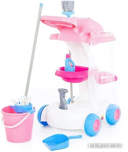 Набор хозяйственный игрушечный Полесье Помощница №4 54524