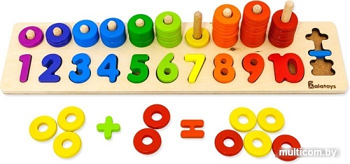 Пирамидка Alatoys Счеты ПСЧ3010