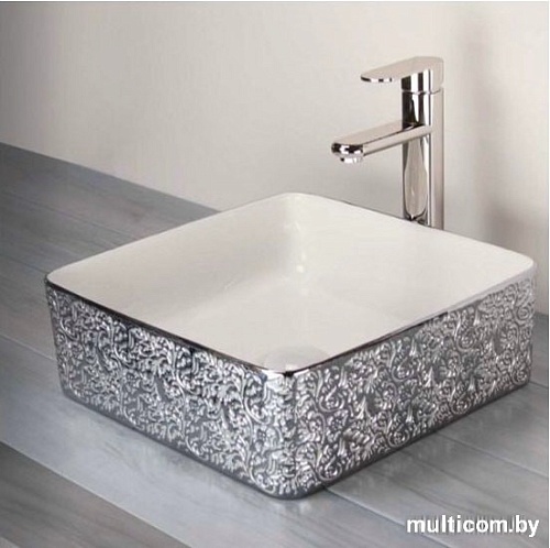 Умывальник Melana MLN-A430BF-GSW (серебристый)