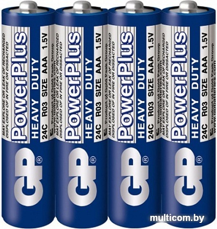 Батарейки GP PowerPlus R03/24C
