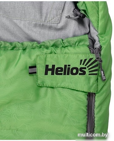 Спальный мешок Helios Toro 300L (левая молния, салатовый)