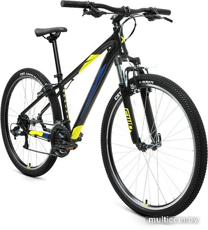 Велосипед Forward Apache 27.5 1.2 р.17 2022 (черный/желтый)