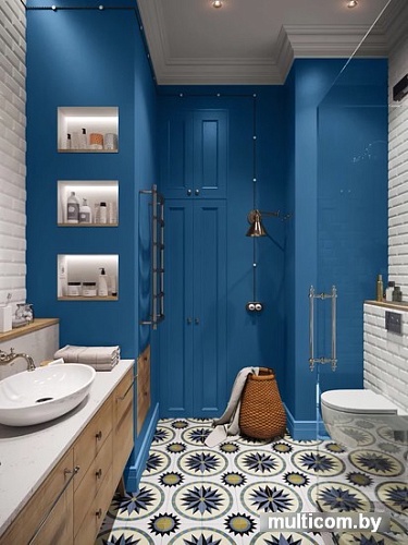 Краска Finntella Eco 15 Sininen Kuu F-10-1-3-FL003 2.7 л (лазурно-синий)