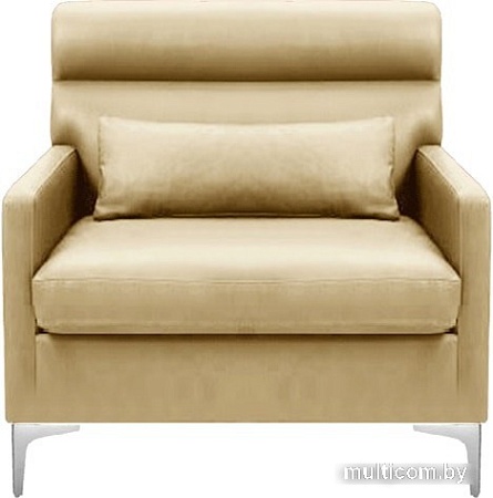 Интерьерное кресло Brioli Отто (экокожа, L4 кремовый)