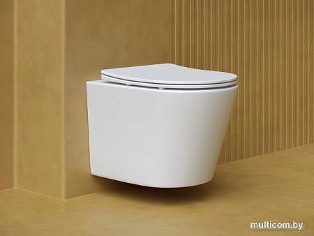 Унитаз подвесной Ceramica Nova Balearica Rimless CN6000MW