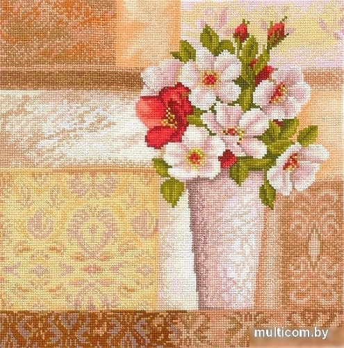 Набор для вышивания Сделай своими руками Винтажный букет В-24С
