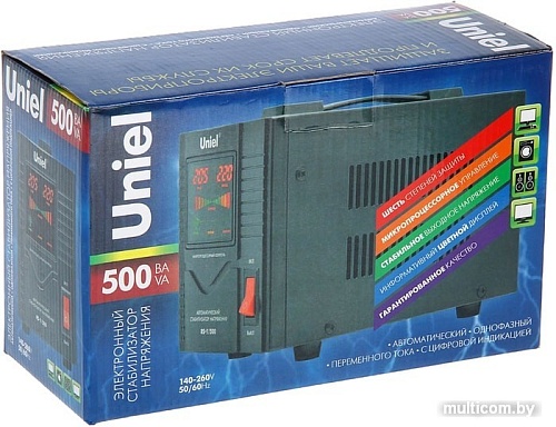 Стабилизатор напряжения Uniel RS-1/500