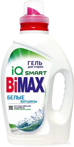 Гель для стирки BiMax Белые вершины 1.5 л