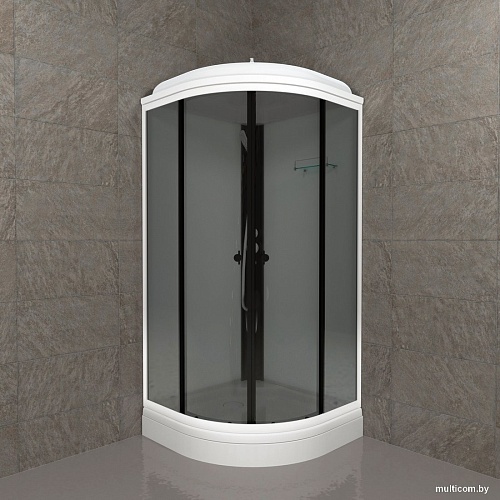 Душевая кабина Triton Грэй-Вайт А 90х90