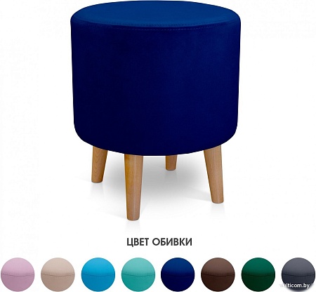 Пуфик Mio Tesoro Ронд (Amo 24/натуральное дерево)