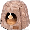 Лежак Scruffs Knightsbridge Cat Igloo 661457 (шоколадный)