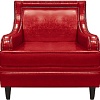 Интерьерное кресло Brioli Луи (экокожа, L19 красный)