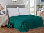 Плед Реноме Pinoli 1.5сп PN-020 (жаккард изумрудный)