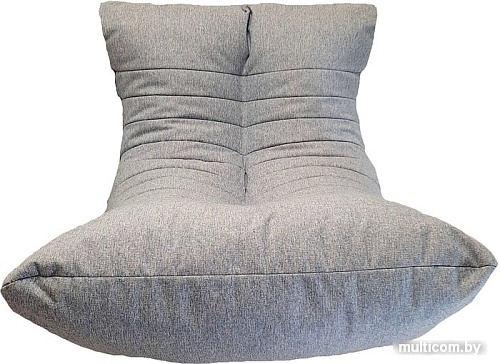 Кресло-мешок LoftyHome Кокон XL (рогожка, голубой)