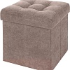 Пуфик DreamBag 13253 (велюр, бежевый)