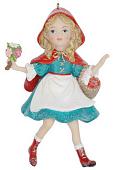 Елочная игрушка Gisela Graham Fairy Tales. Красная Шапочка 11856
