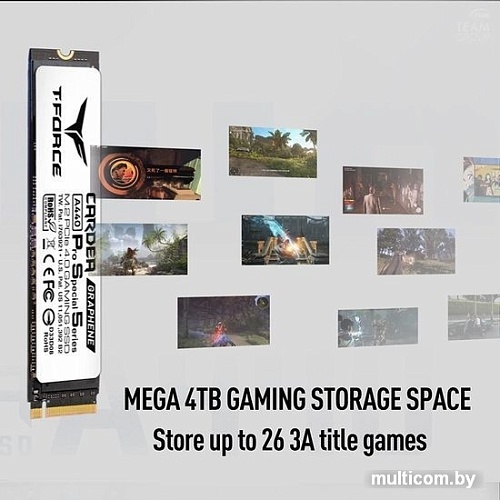 SSD Team T-Force Cardea A440 Pro Special Series 2TB TM8FPY002T0C129