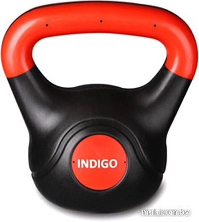 Гиря Indigo IN125 6 кг (черный/красный)