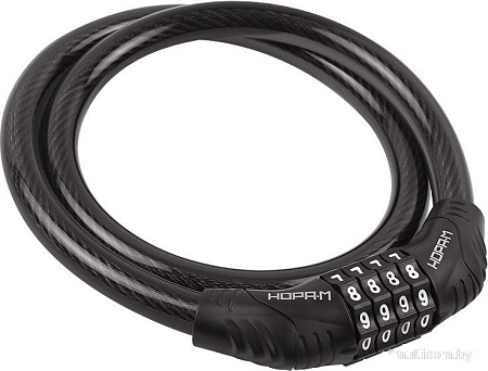 Тросовый велосипедный замок Нора-М №21 (ф12x650мм)