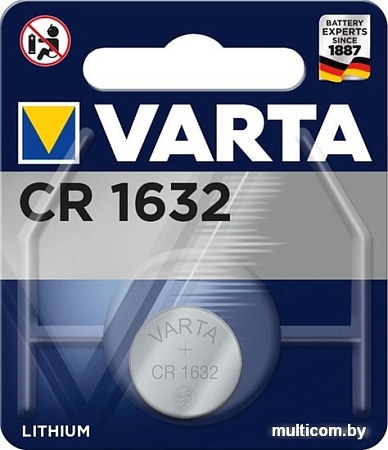Батарейки Varta CR1632 06632