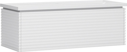 Belux Тумба под умывальник Челси НП 100-01 (18, белый матовый)