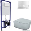 Унитаз Berges Wasserhaus Ego XL Rimless + Toma Slim SO + Novum525 + L3 043203