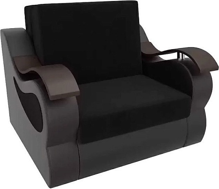 Кресло-кровать Mebelico Меркурий 105488 80 см (черный/черный)