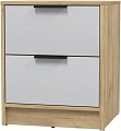 Комоды, тумбы Интерлиния Концепт КТ-ТК1-57 (серый/дуб золотой)
