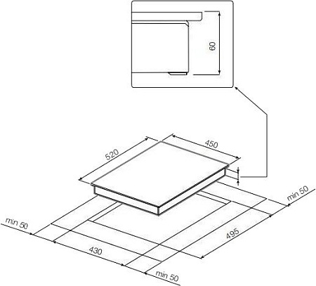 Варочная панель Graude IK 45.0 S