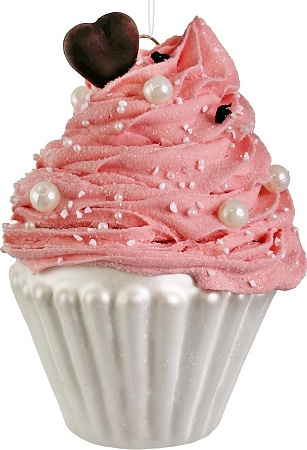 Елочная игрушка Shishi Пироженое 65781 (9 см)