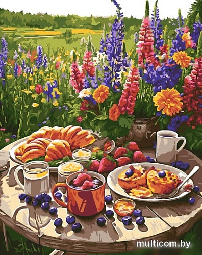 Картина по номерам Lori Пикник Рх-153