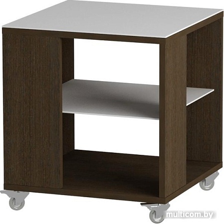 Журнальный столик Leset 732 02.11 (венге/стекло белое)