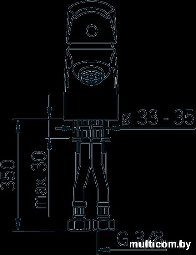 Смеситель Oras Saga [1910F]