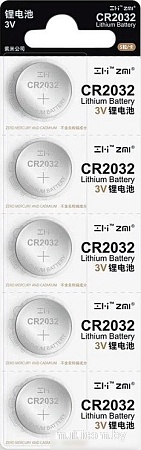 Батарейка ZMI Button Batteries СR2032 5 шт.