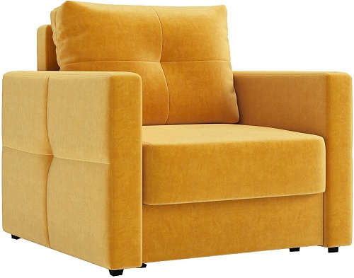 Кресло-кровать Mio Tesoro Эрик (Velutto 56, желтый)