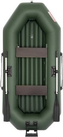 Моторно-гребная лодка Тонар Шкипер А280НТ (зеленый)
