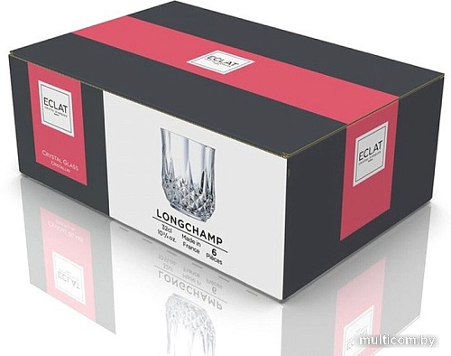 Набор стаканов для воды и напитков Eclat Longchamp L7555