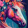 Картина по номерам Red Panda Волшебный единорог p55000