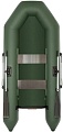 Моторно-гребная лодка Тонар Капитан 260Т (зеленый)