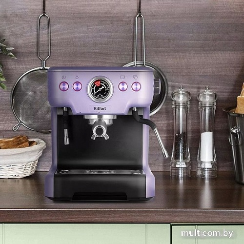 Рожковая кофеварка Kitfort KT-7171