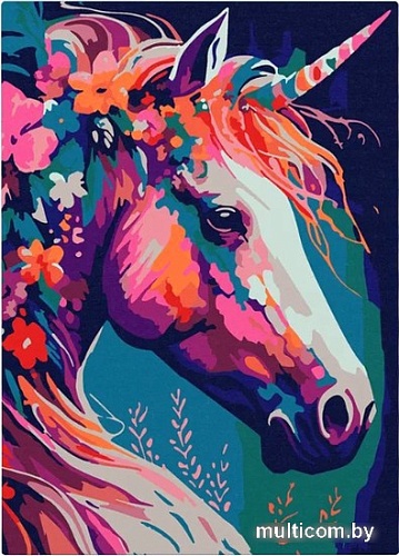 Картина по номерам Red Panda Волшебный единорог p55000
