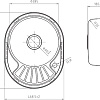 Кухонная мойка IDDIS Suno SUN60SLi77