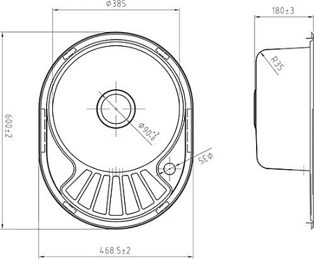 Кухонная мойка IDDIS Suno SUN60SLi77