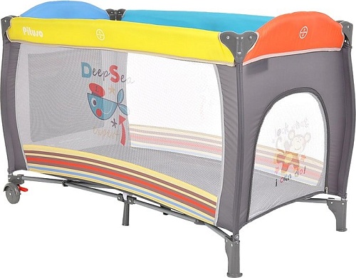 Игровой манеж Pituso Granada (серый)