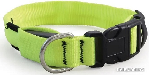 Ошейник Triol Night City 11271001 (L, неоновый желтый)
